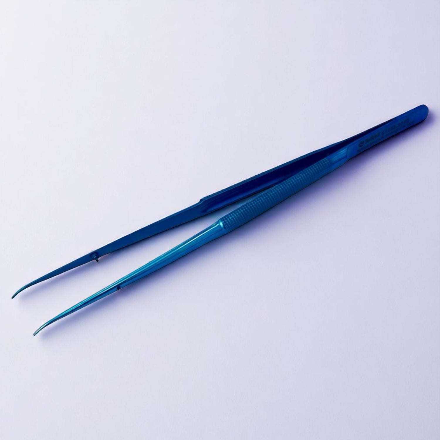 PINZA GERALD CURVA 18 CM TITANIO