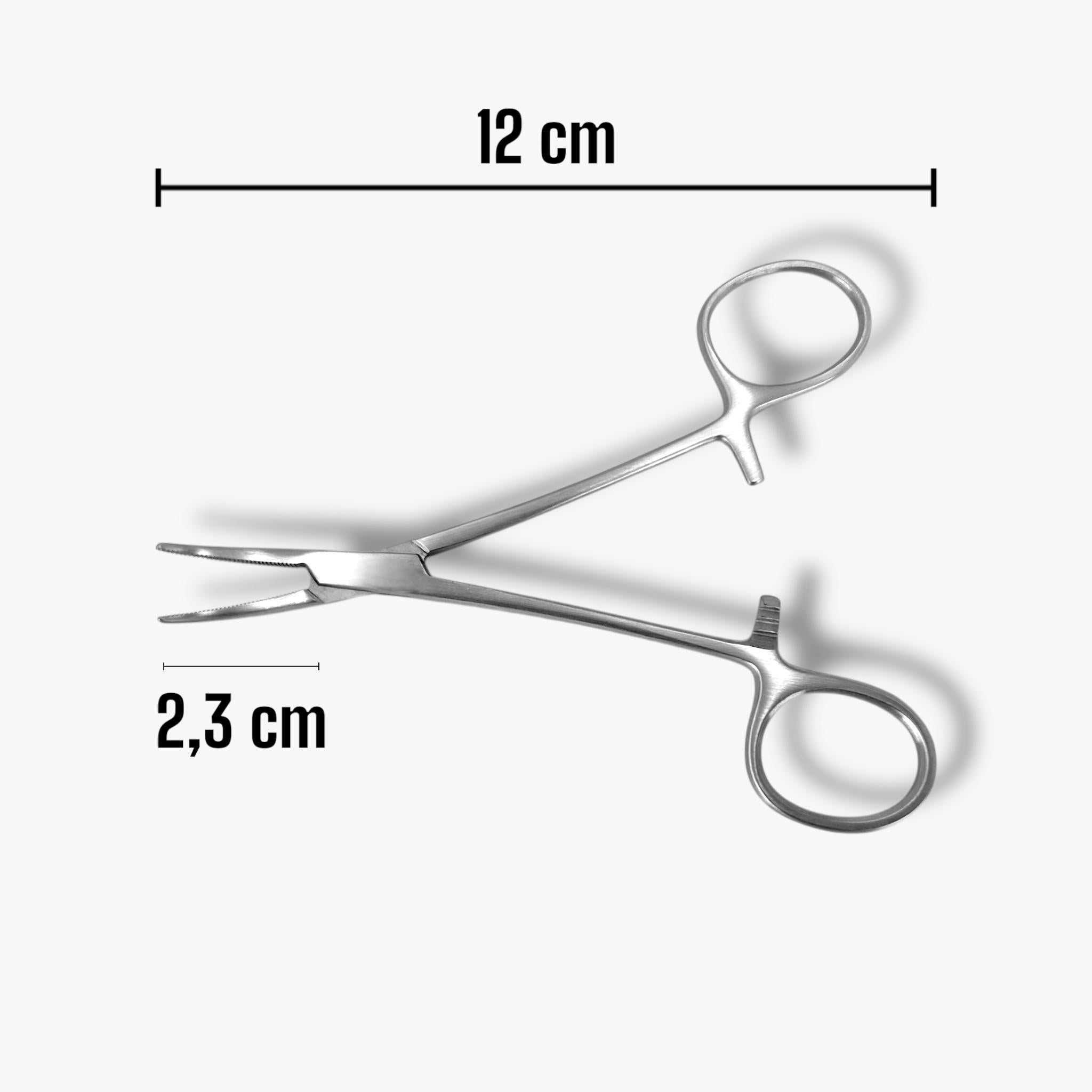 PINZA HALSTED MOSQUITO CURVA 12 CM