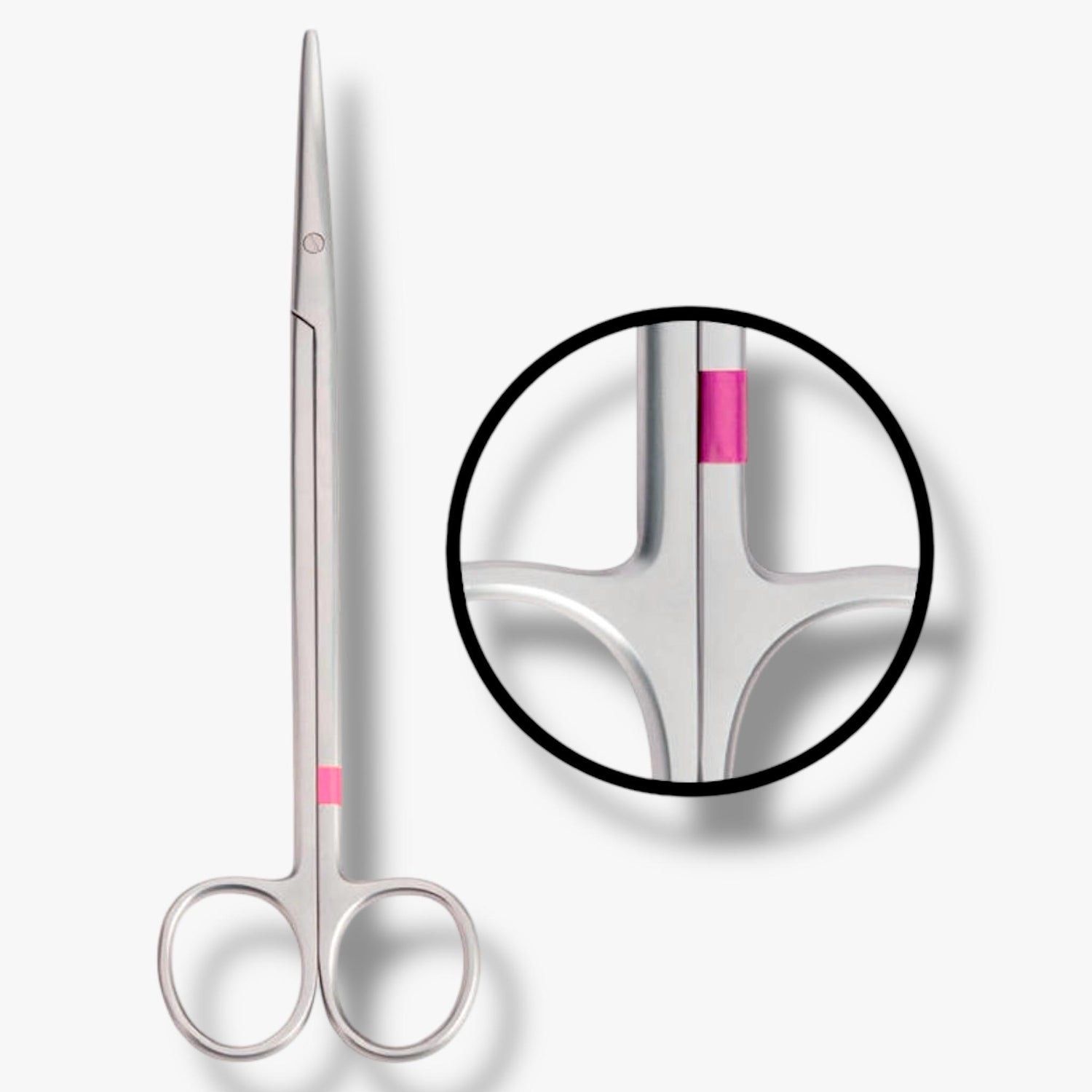 CINTA MARCADORA DE INSTRUMENTAL QUIRÚRGICO FUSCIA