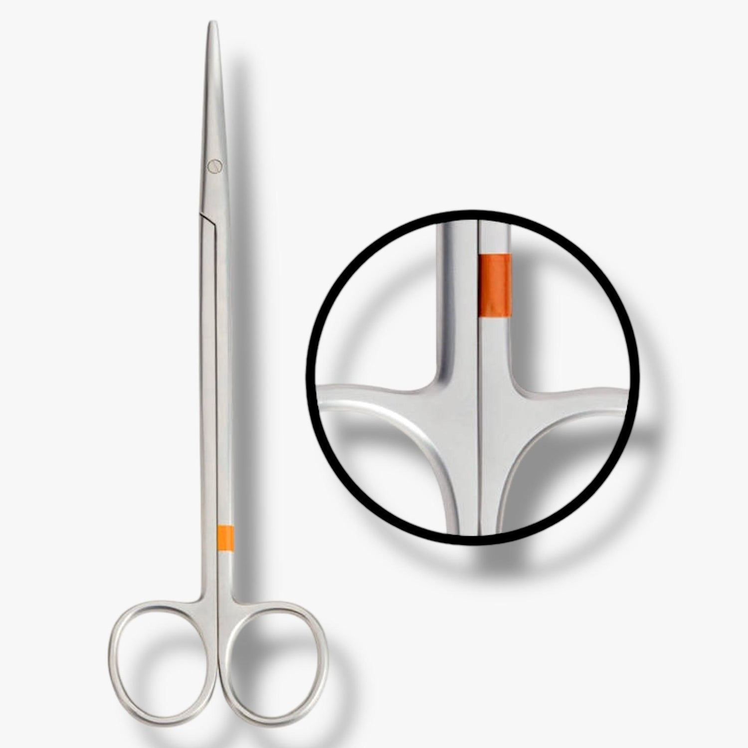 CINTA MARCADORA DE INSTRUMENTAL QUIRÚRGICO NARANJA