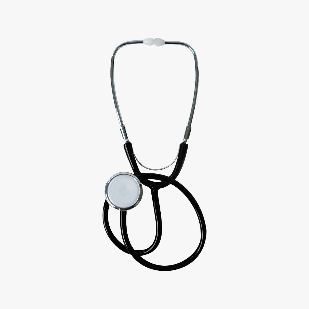 FONENDOSCOPIO SINGLE HEAD NEGRO