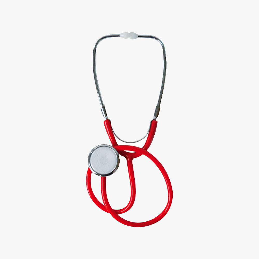 FONENDOSCOPIO SINGLE HEAD ROJO