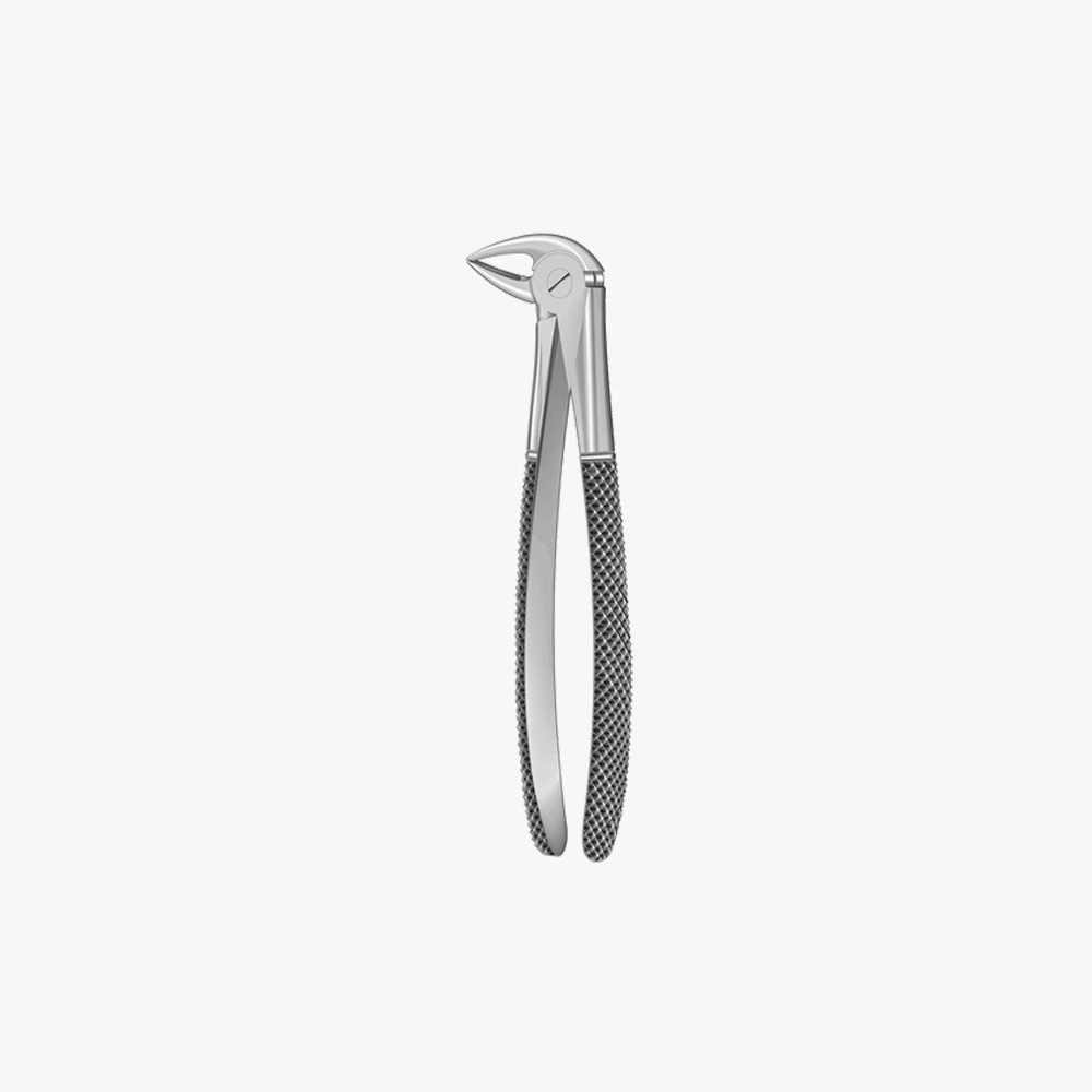 FORCEPS DENTAL CURVO SOBRE BORDE MEDIO ADULTO