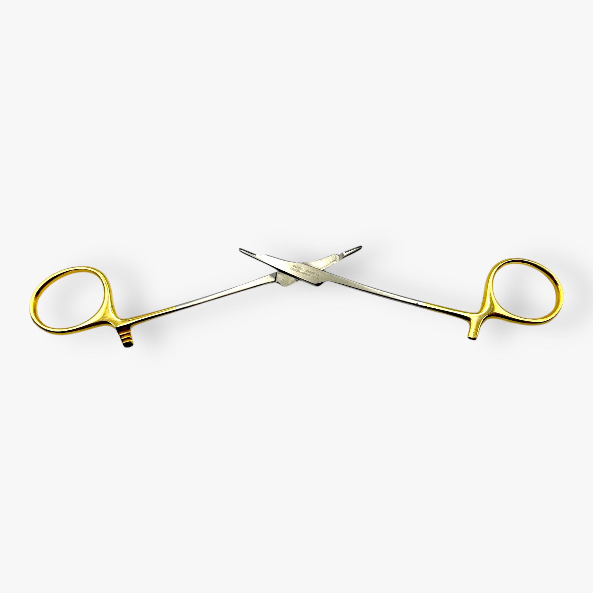 PORTA AGUJAS OLSEN HEGAR 12 CM TUNGSTENO, DOWELL