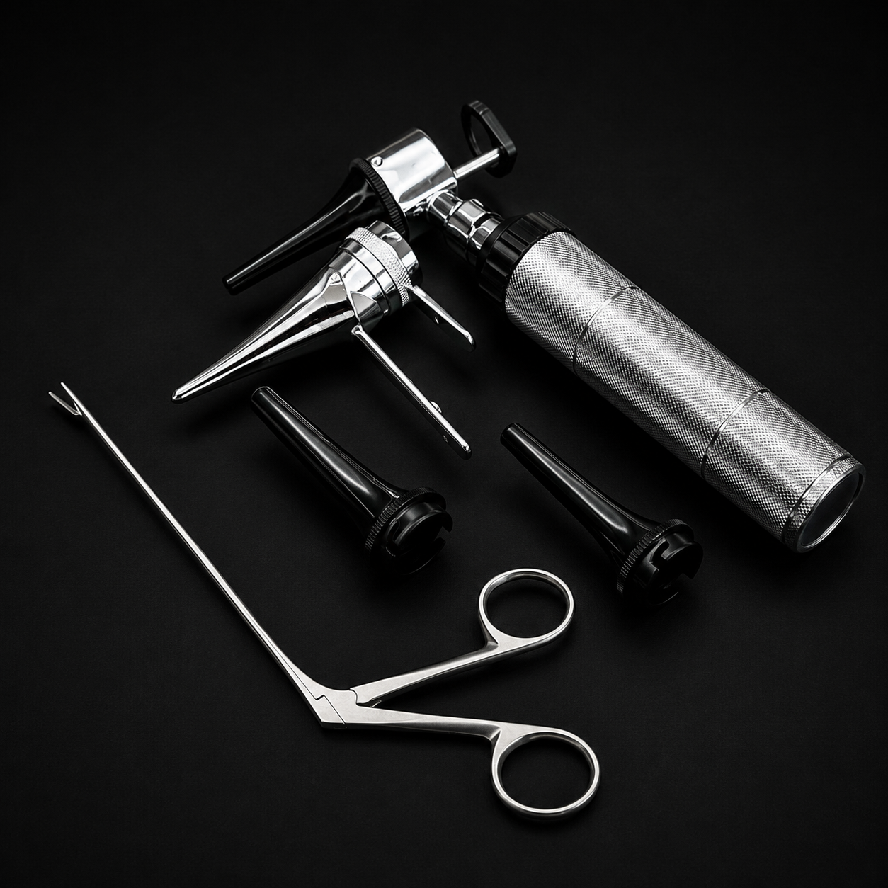 OTOSCOPIO VETERINARIO CON PINZA