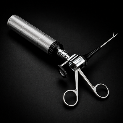OTOSCOPIO VETERINARIO CON PINZA