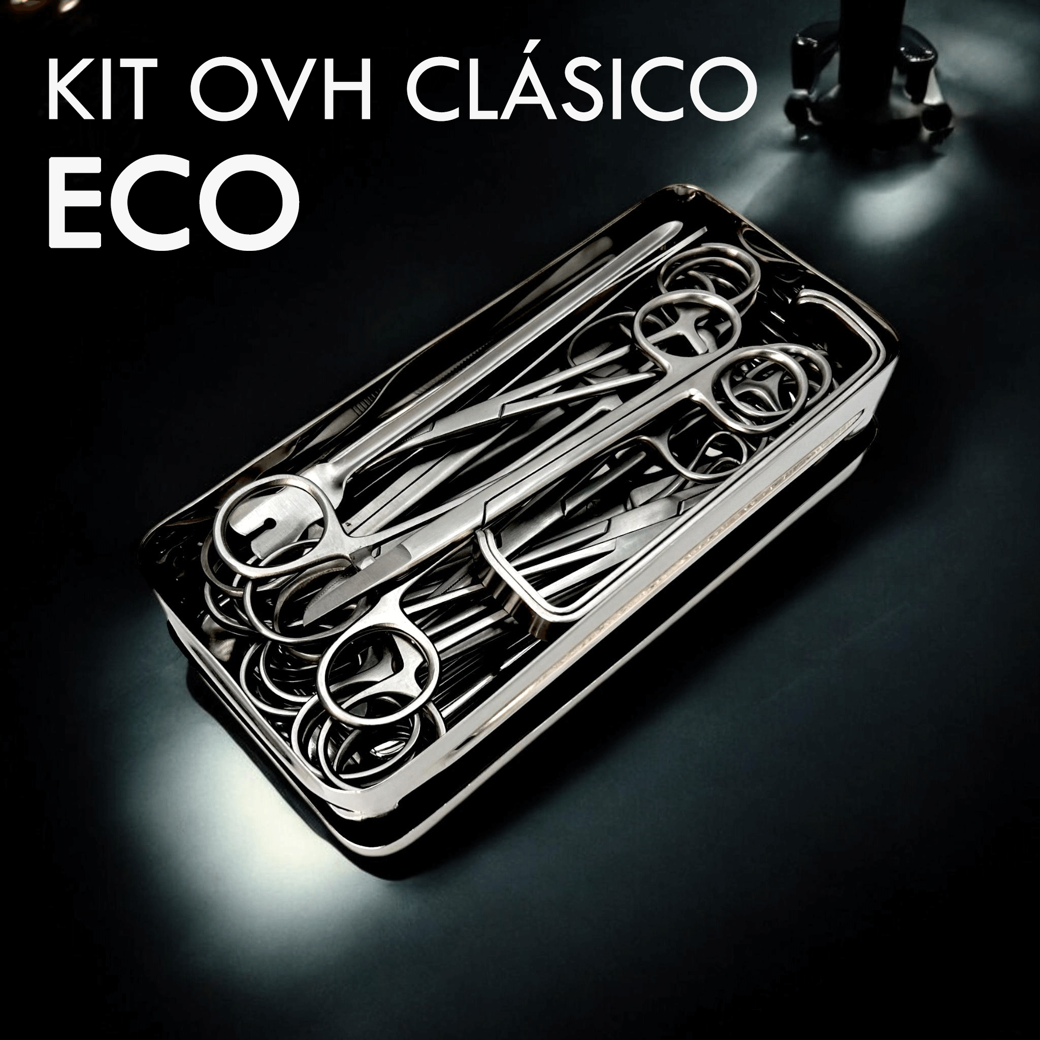 KIT INSTRUMENTAL QUIRÚRGICO OVH CLÁSICO ECO