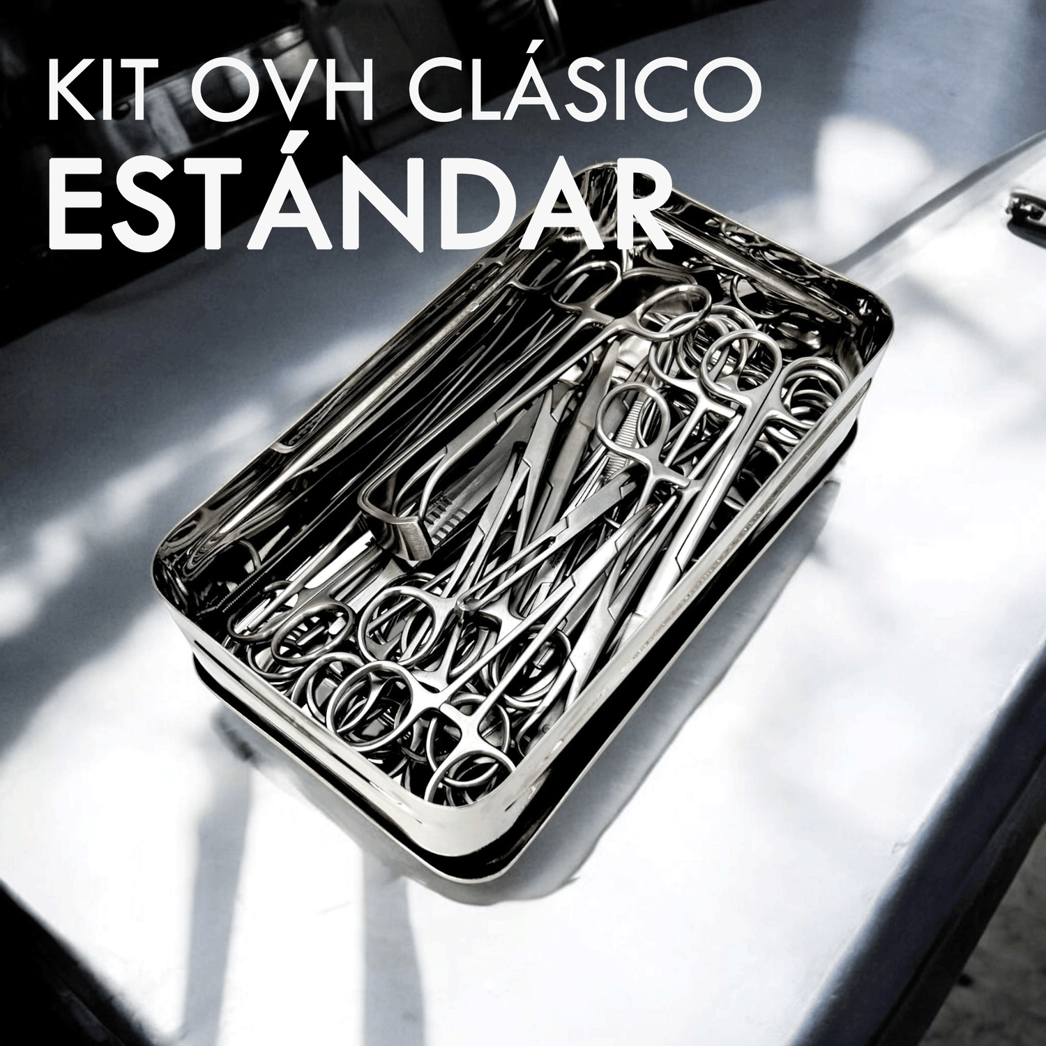 KIT INSTRUMENTAL QUIRÚRGICO OVH CLÁSICO ESTÁNDAR