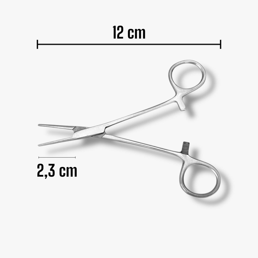 PINZA HALSTED MOSQUITO RECTA 12 CM