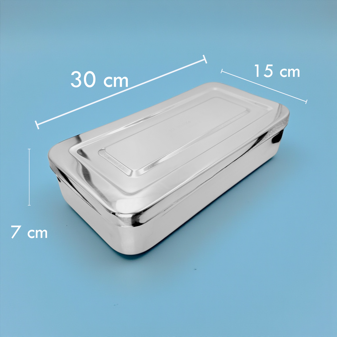 CAJA INSTRUMENTAL 30X15X7 CM LISA