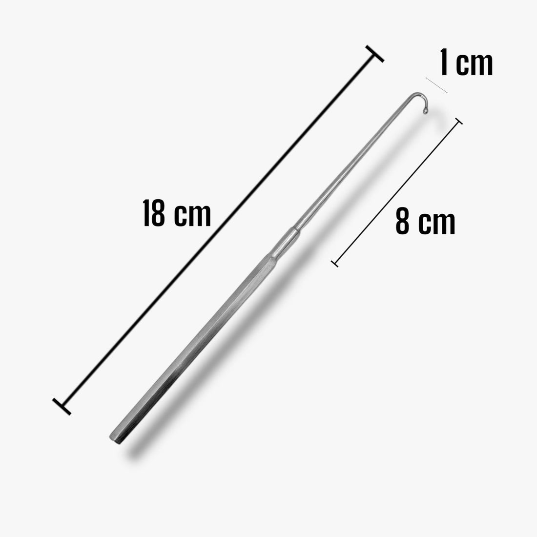 GANCHO ESTERILIZACIÓN HOOK 18 CM