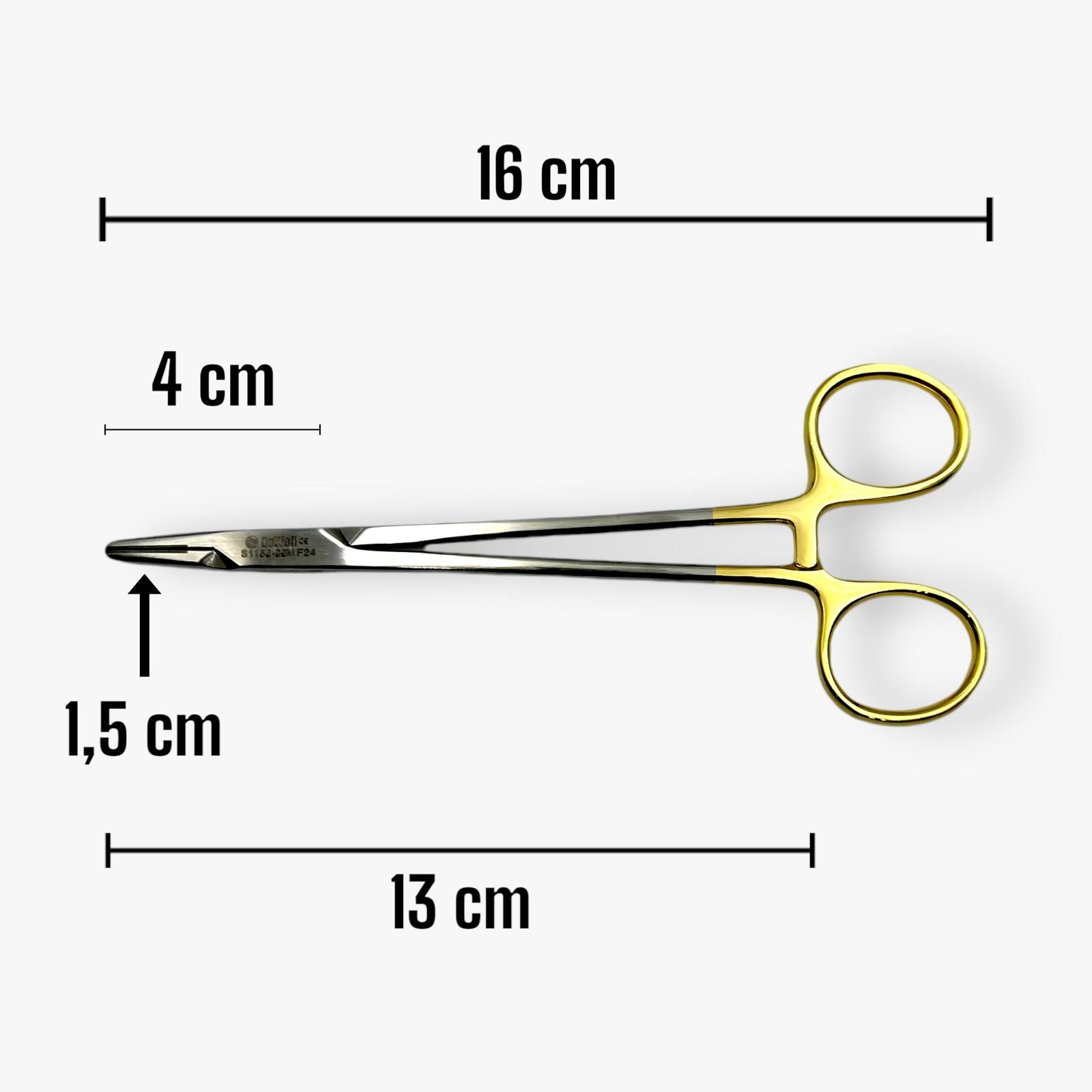 PORTA AGUJAS MAYO HEGAR 16 CM TUNGSTENO, DOWELL