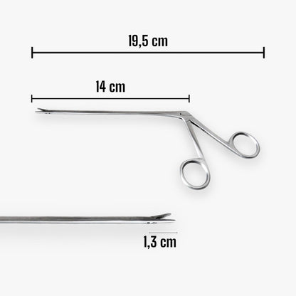 PINZA AURICULAR HARTMANN 14 CM